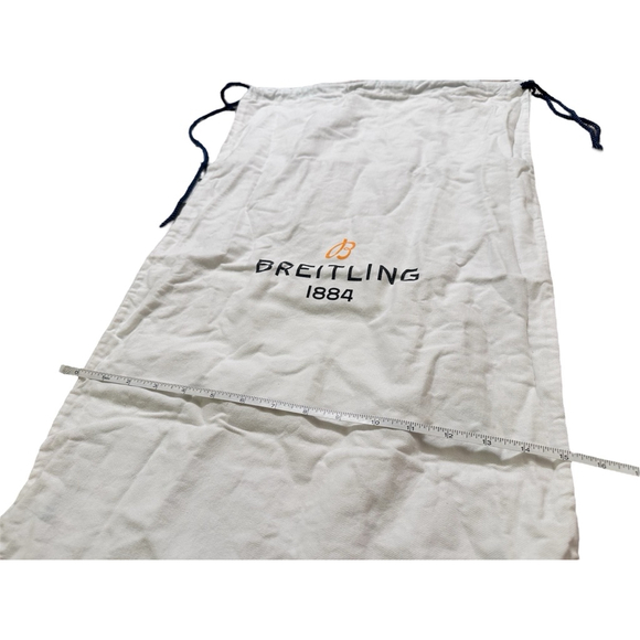 Breitling Dust Bag White - Picture 3 of 4